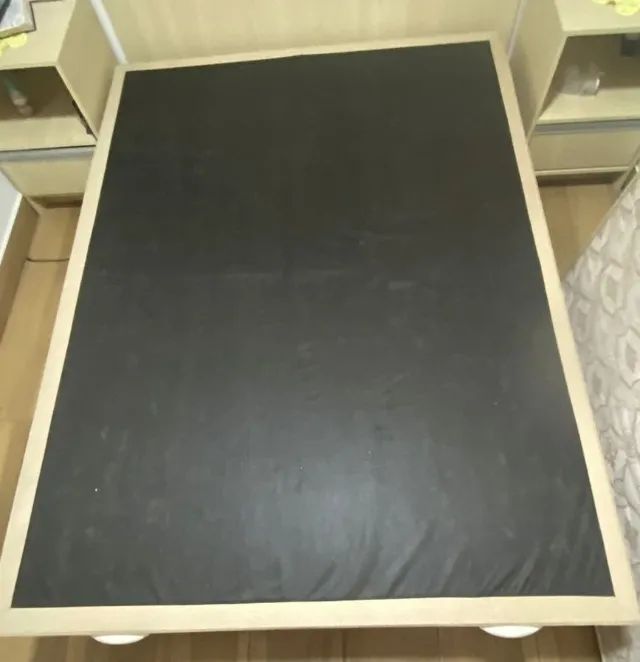 Vendo Cama Box (Excelente Estado) + Colchão de Casal. - Foto 4