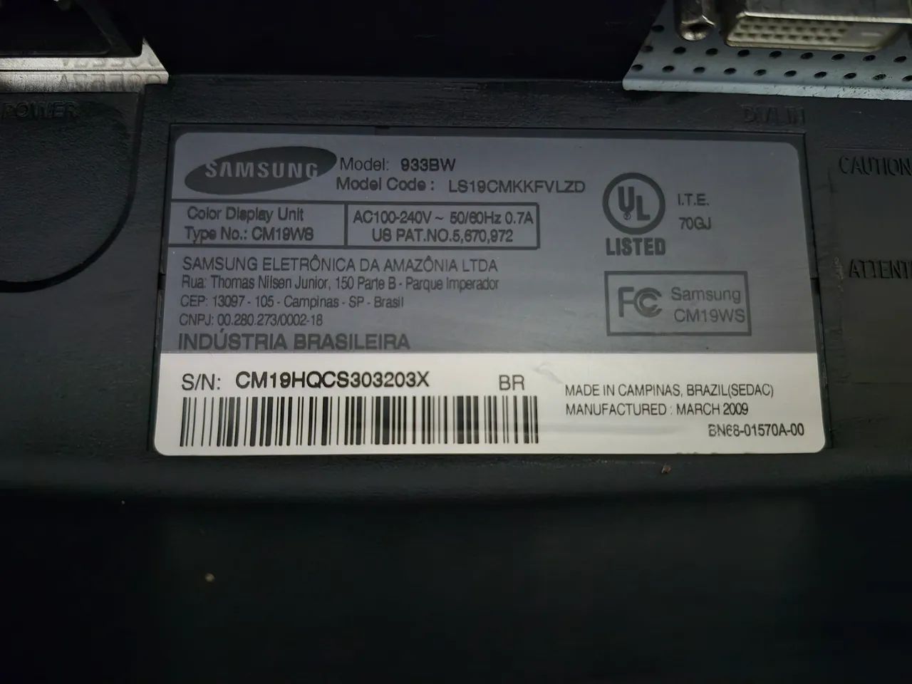 Monitor Samsung 19" - Foto 4