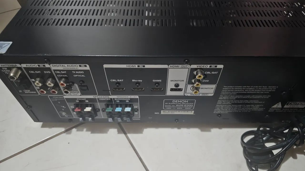 receiver denonAVR-E200 3D hdmi - Foto 2