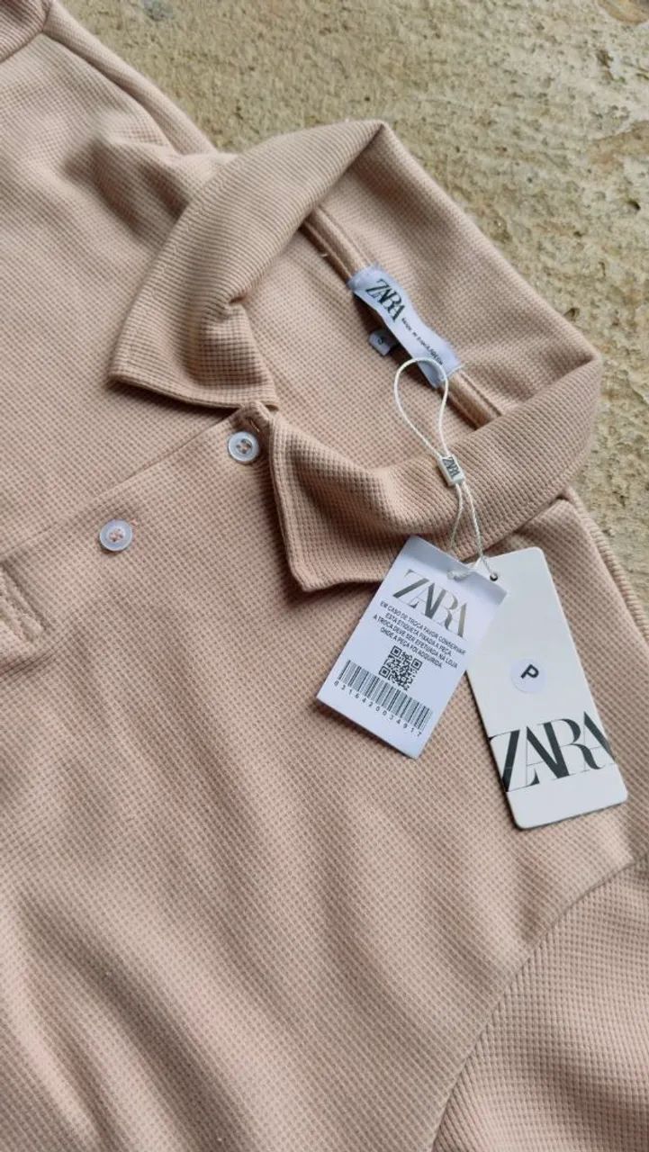 Camiseta polos zara Atacado - Foto 5