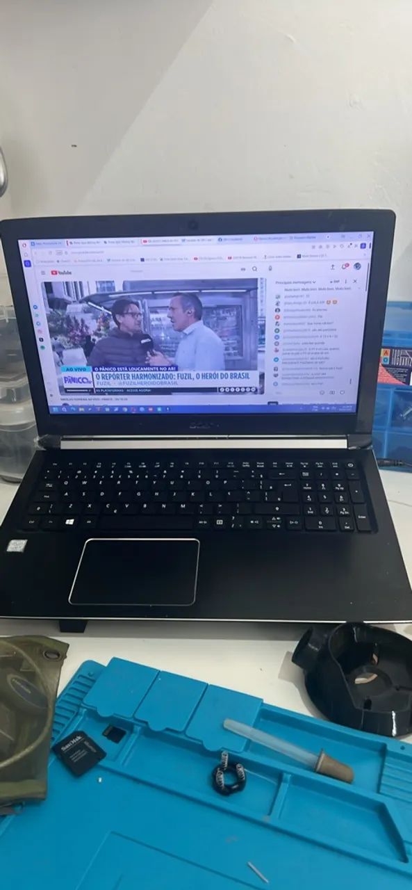 Notebook Acer i5 muito lindo SSD 256