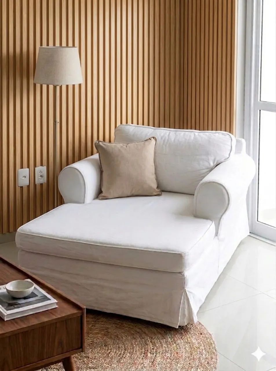 Sofá Cama Premium 96cm largura X 1,45m comprimento X 0,75 cm altura