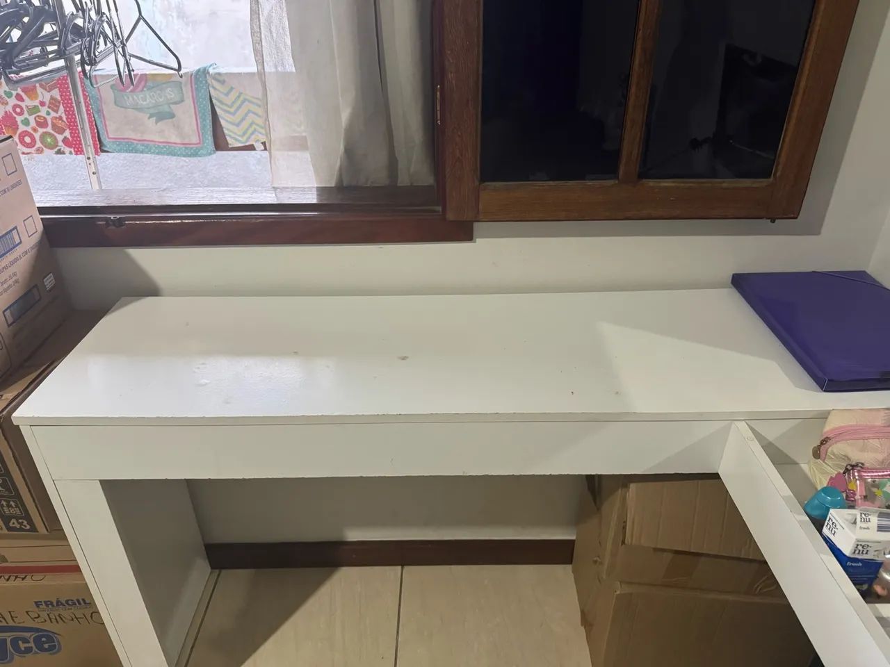 Escrivaninha/penteadeira com espelho  - Foto 4