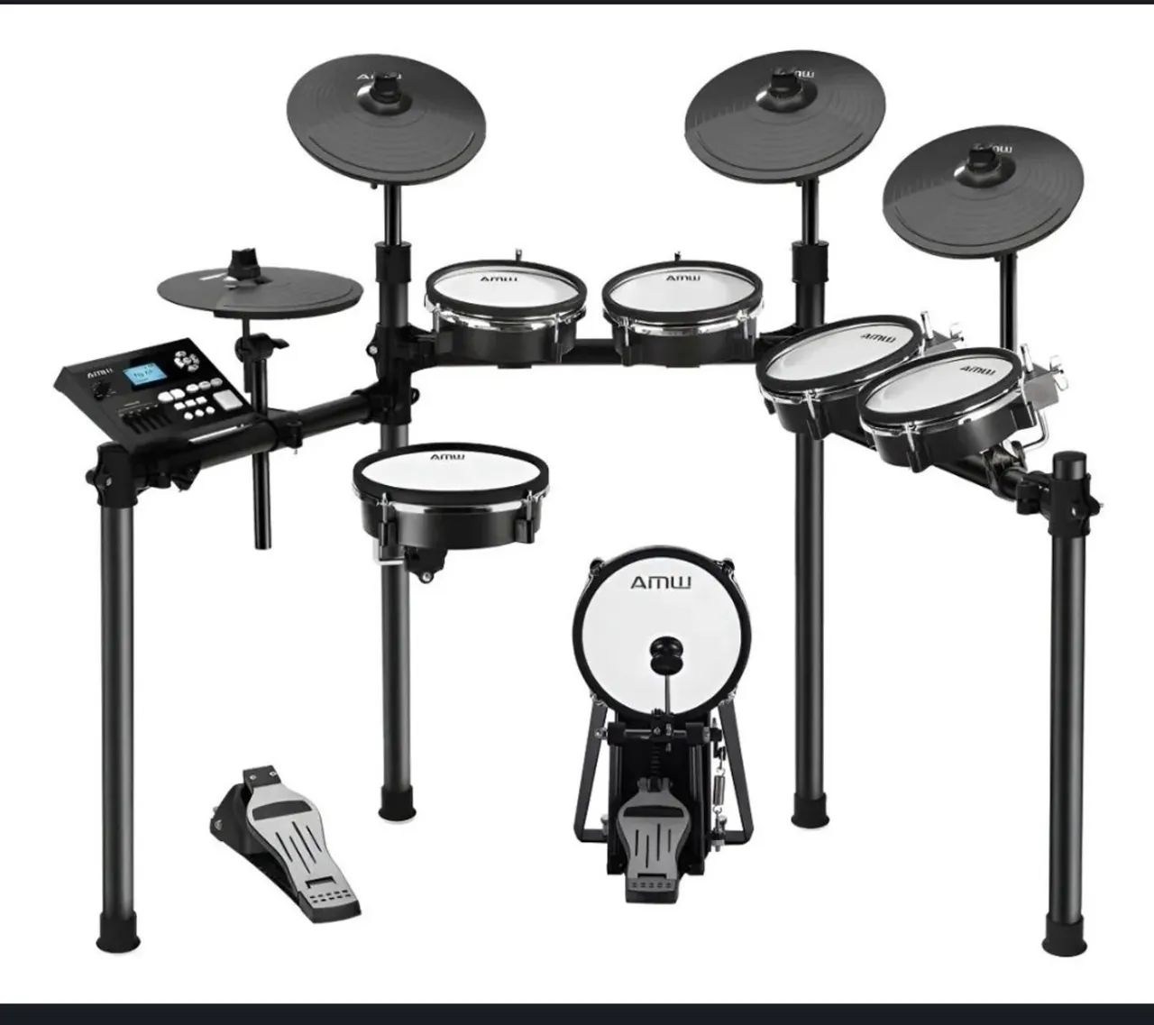 Bateria Eletrônica AMW dualzone zerada! - Foto 3