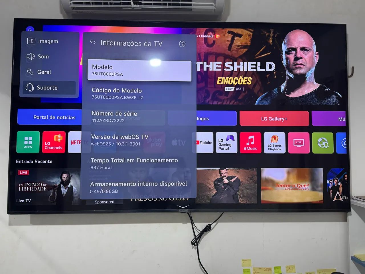 Smart tv 75 4k 