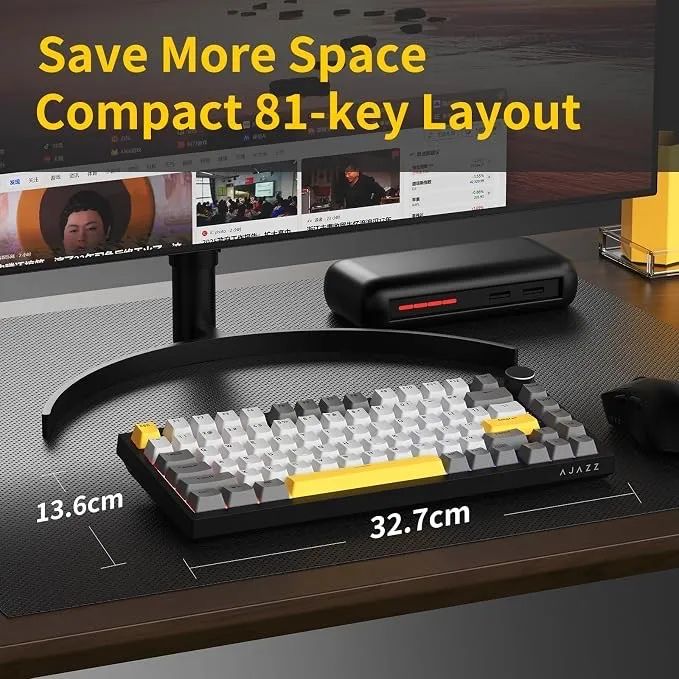 Teclado Mecânico AJAZZ AK820 - Foto 3