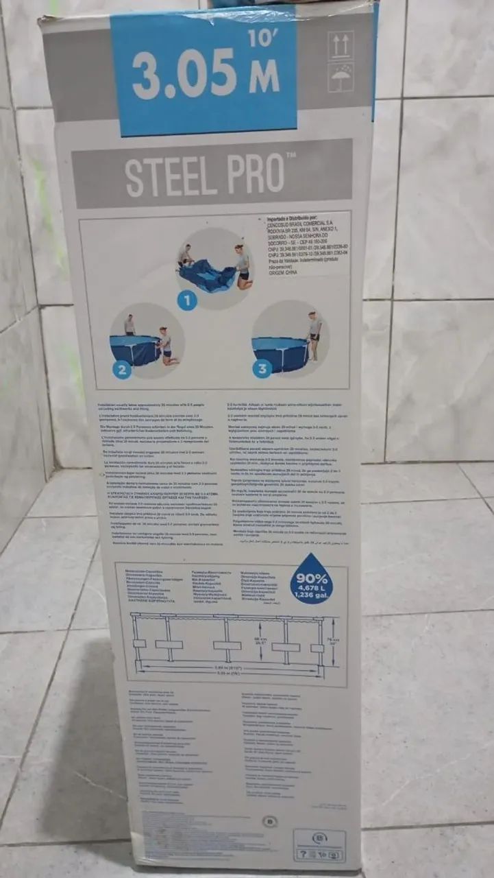 Piscina usada apenas uma vez  - Foto 2