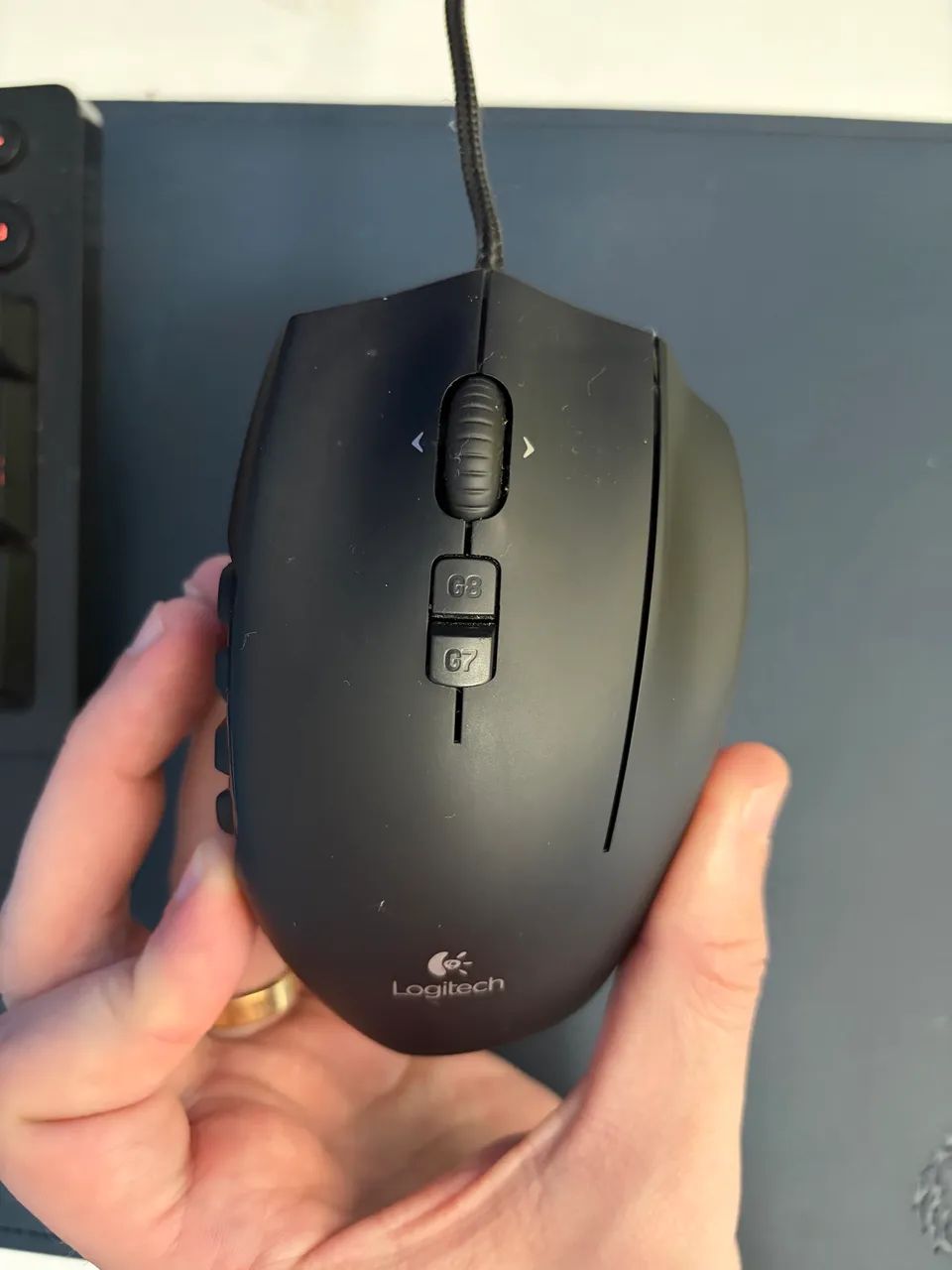 Mouse Gamer Logitech G600 MMO - Foto 2