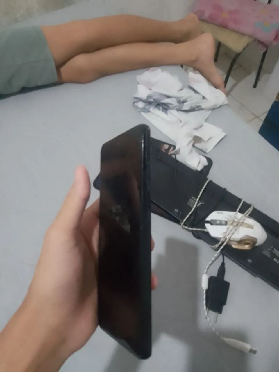 Celular a51 em troca de monitor funcionando - Foto 4