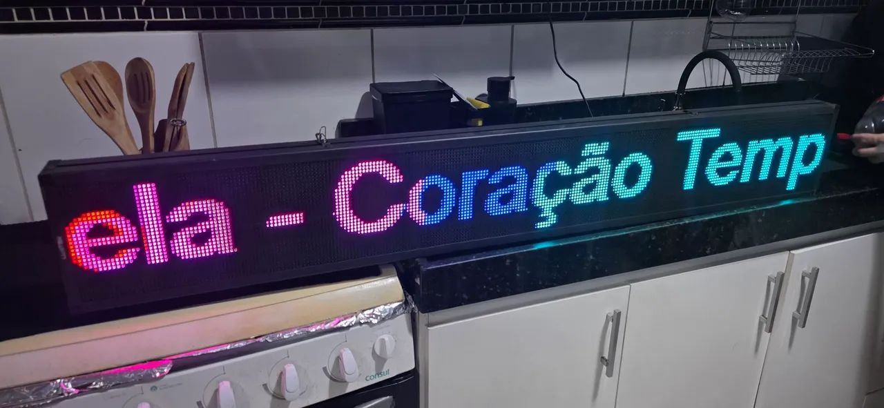Letreiro de Led