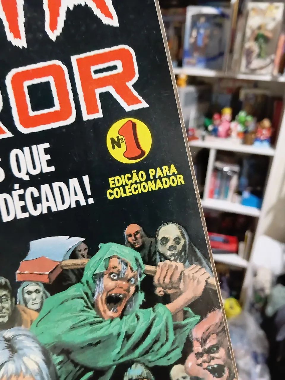 Revista contos da cripta n°1 (ano 1991) raro - Foto 5