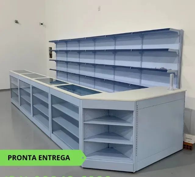 Balcões em Aço - Pronta Entrega 