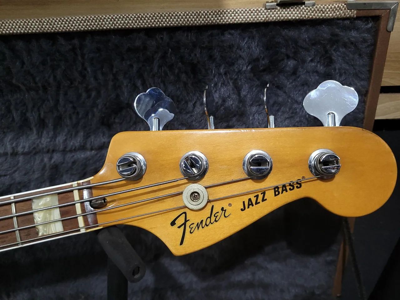1970's Fender vintage bass case フェンダー Fender jazz bass Vintera 70s c/hard case tweed - Instrumentos