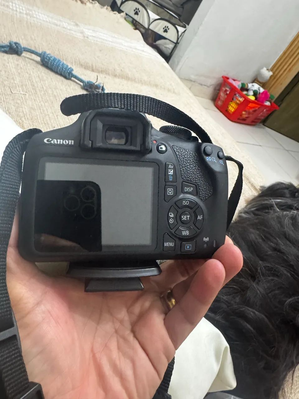     Kit Canon EOS Rebel T7 + Lente 18-55 + Caixa  - Foto 3