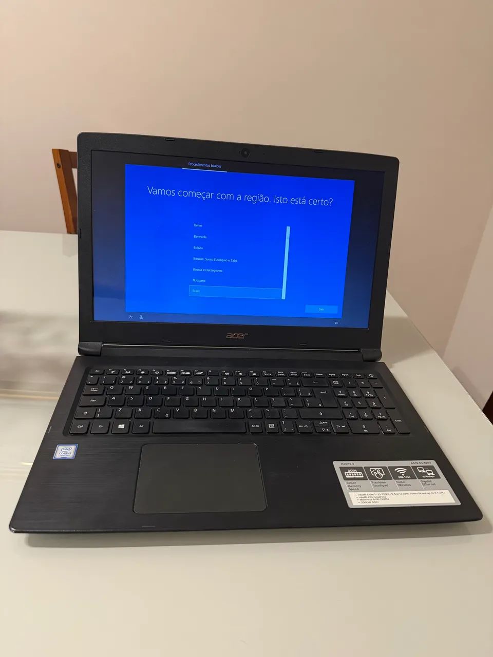 Notebook Acer Aspire 3 - 15,6 Polegadas 