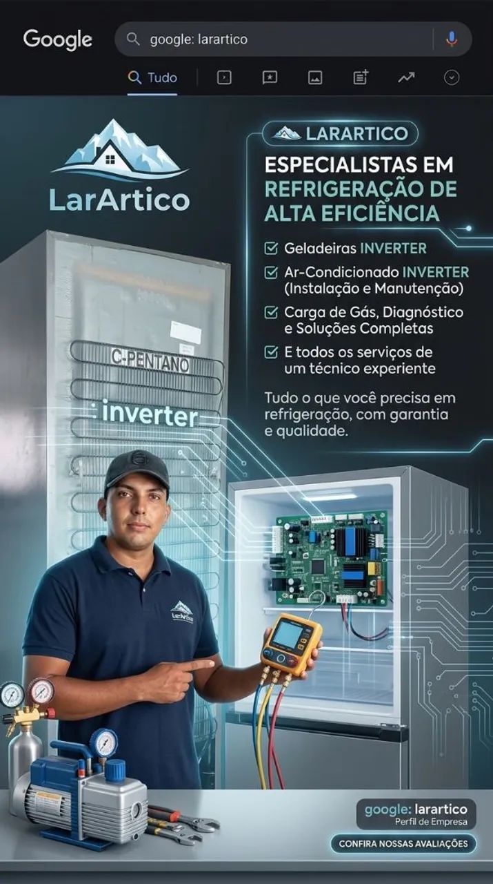 Reparo de geladeira e ar-condicionado  - Foto 4