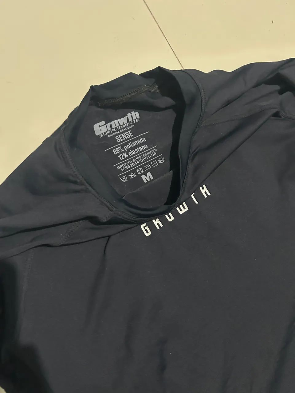 Camiseta Térmica Growth Preta - Foto 2