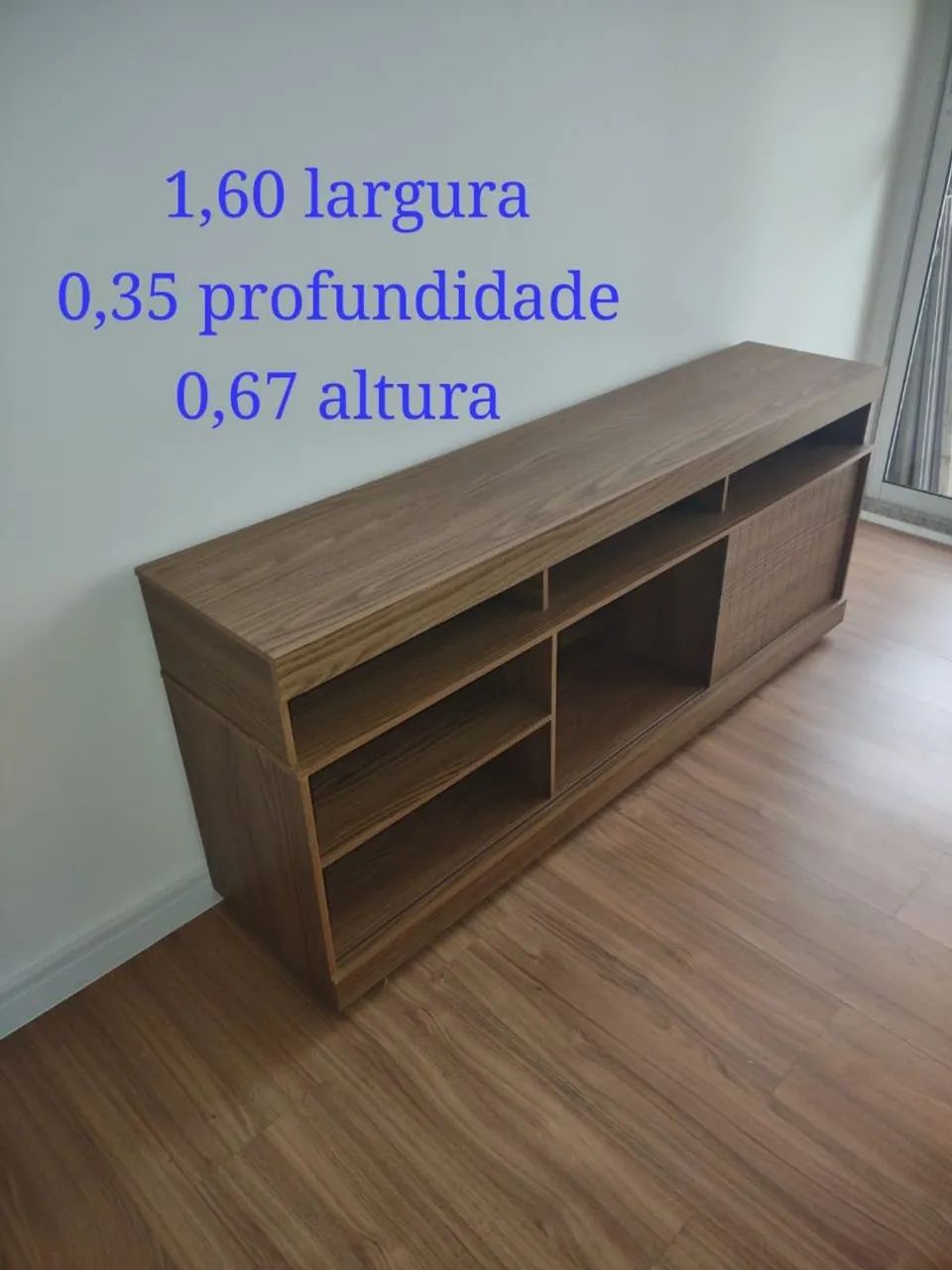 Rack para TV com design moderno e elegante - Foto 3