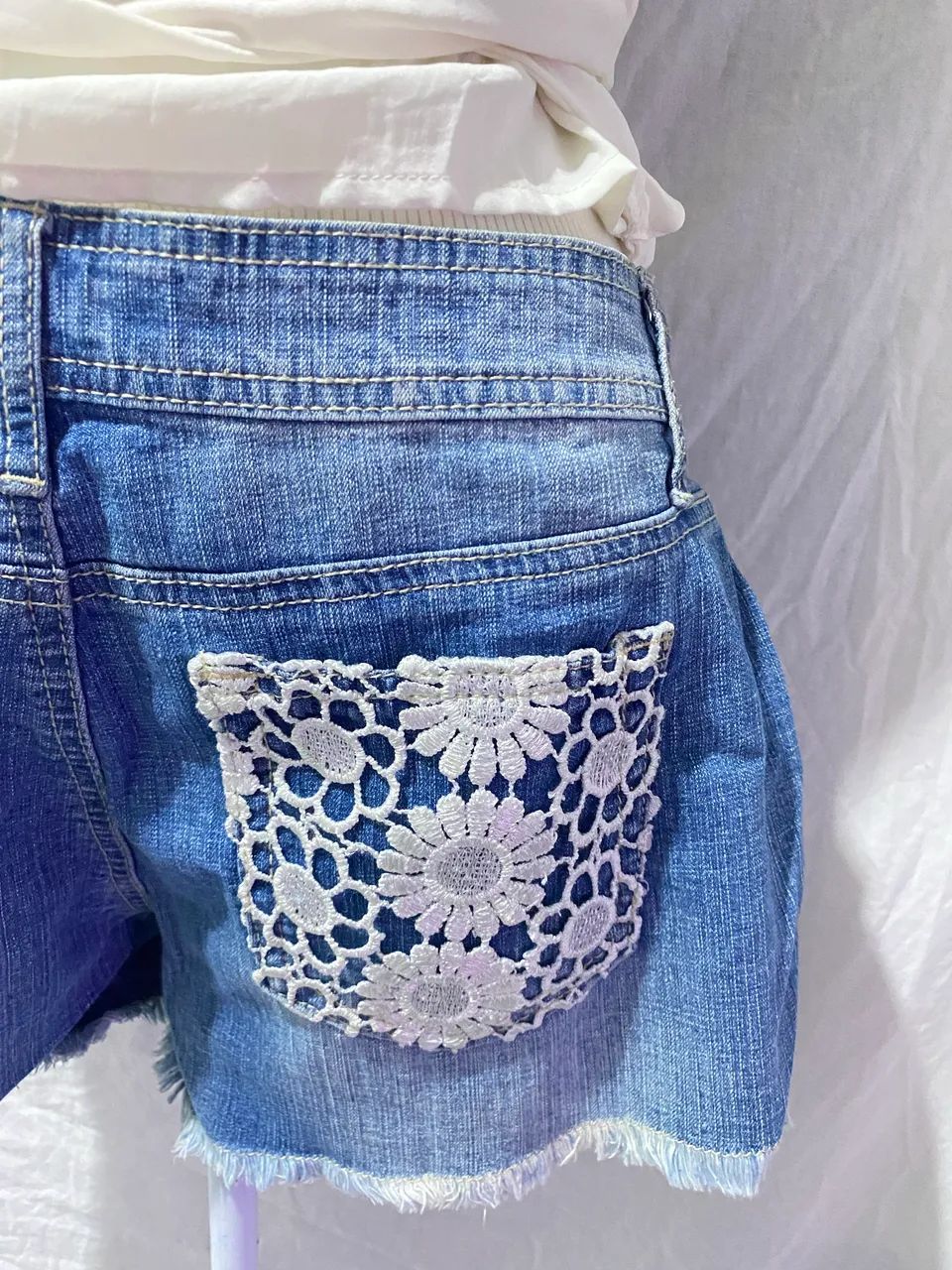 Shortinho Jeans Hot Kiss - Foto 4