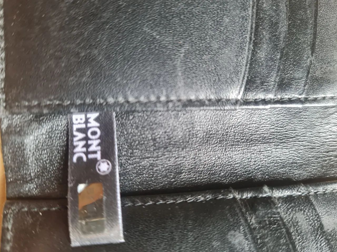 Carteira Montblanc Meisterstuck Bifold Preto 6cc Original  - Foto 2