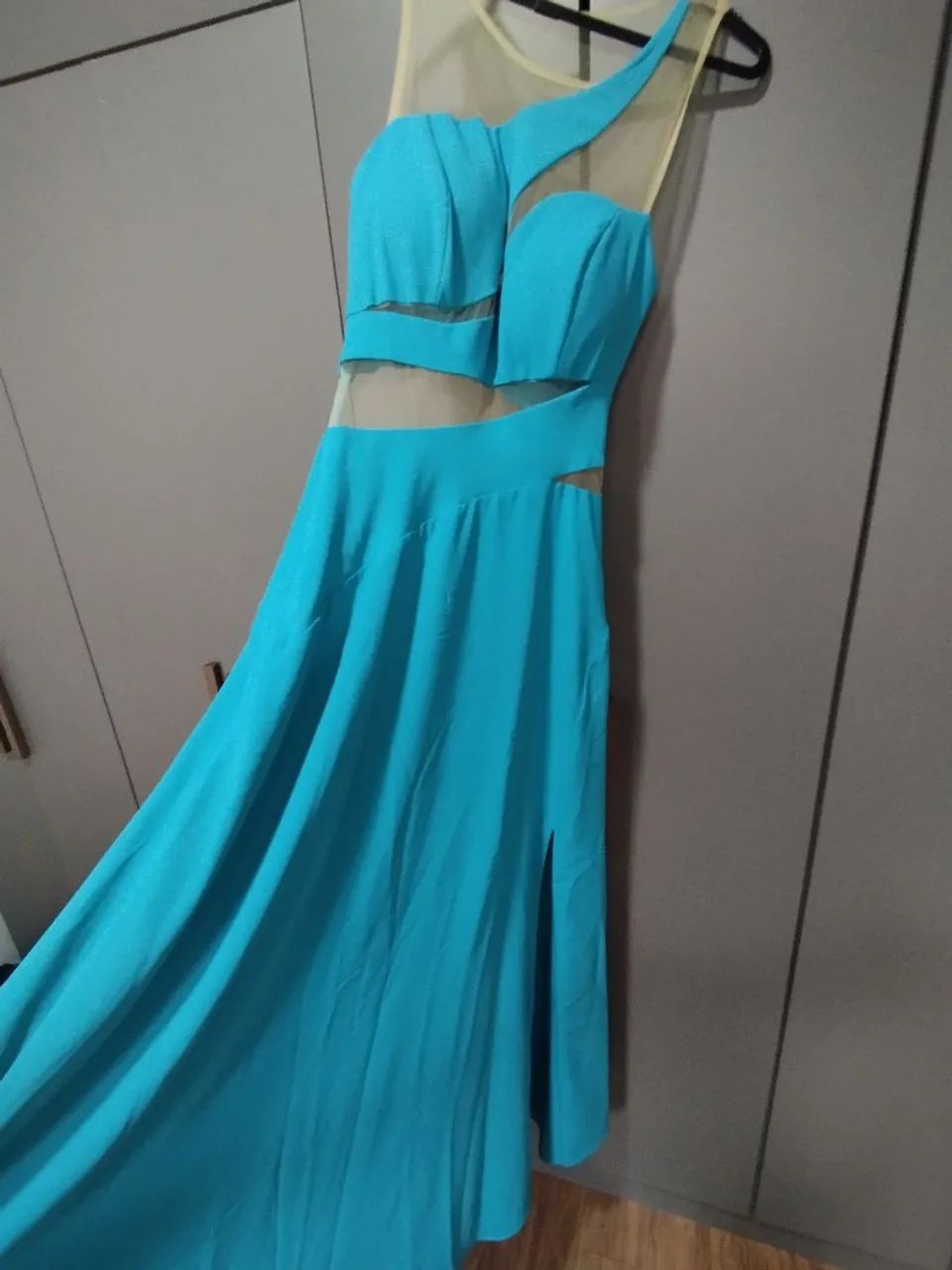 Vestido de festa azul tifani - Foto 2