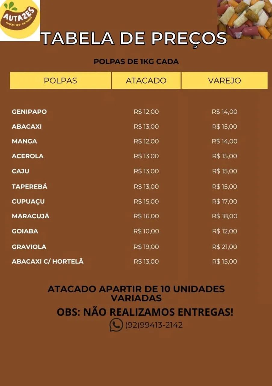 Polpas de frutas  - Foto 3