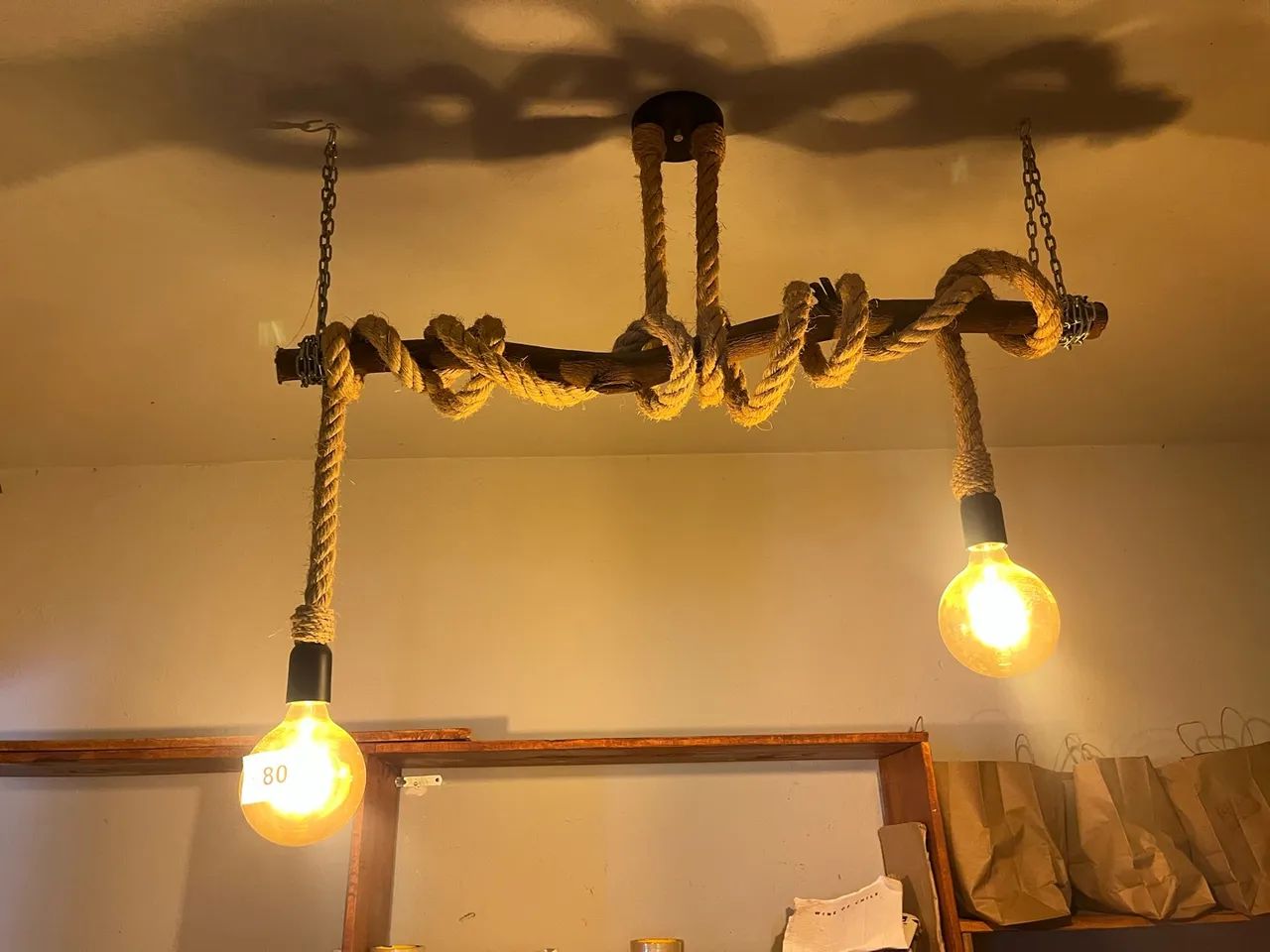 Lampada amarela 