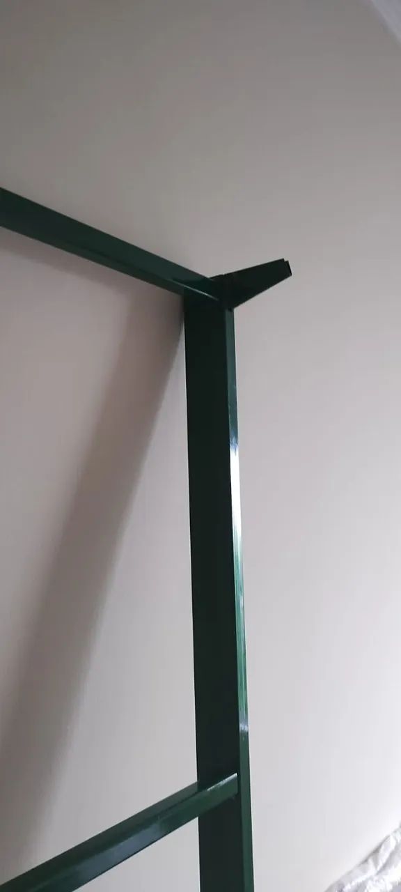 Cama Vintage Solteiro Verde - desapegar - Foto 3