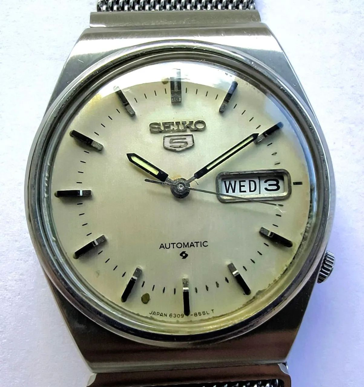 Seiko 5 automático 6309-8150 reformado - Foto 5
