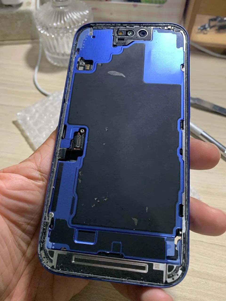 iPhone 16 Azul para retirada de peças  - Foto 4