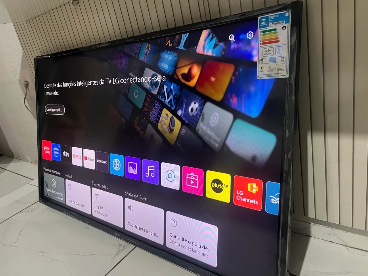 Smart tv 43 polegadas LG ? 4k inteligência artificial  - Foto 3