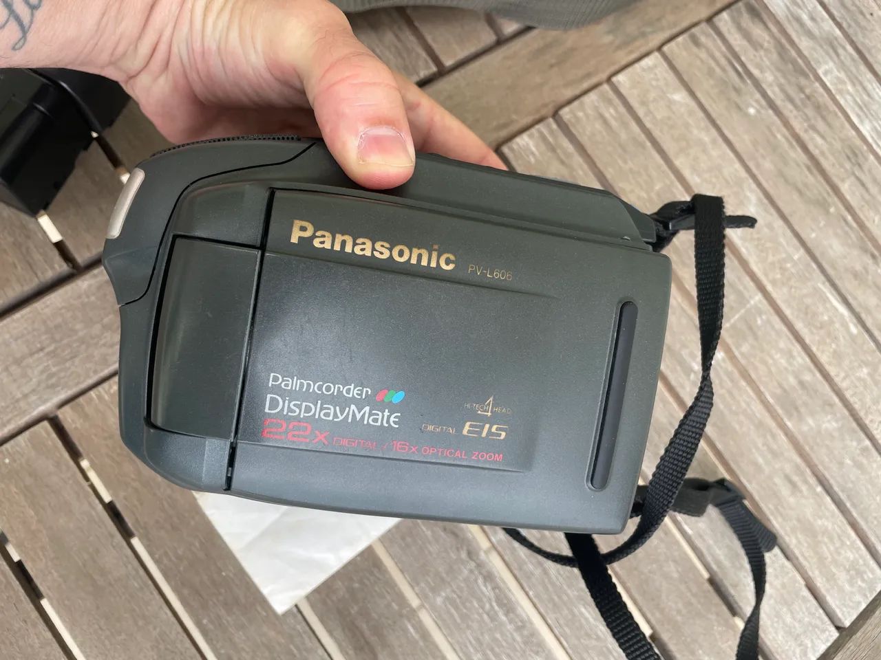 Câmera Panasonic Mod: PV-L606D (vintage) - Câmeras e Filmadoras