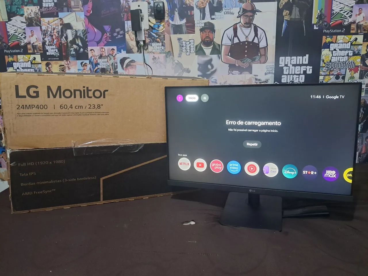 Monitor LG led 24polegadas - Foto 2