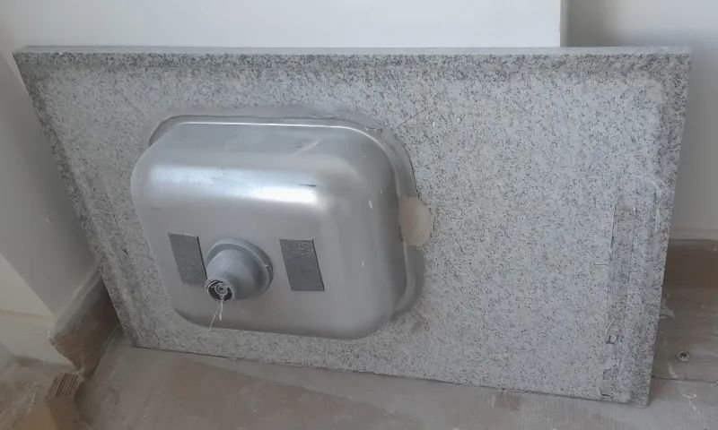 Pia cozinha em granito - Foto 2