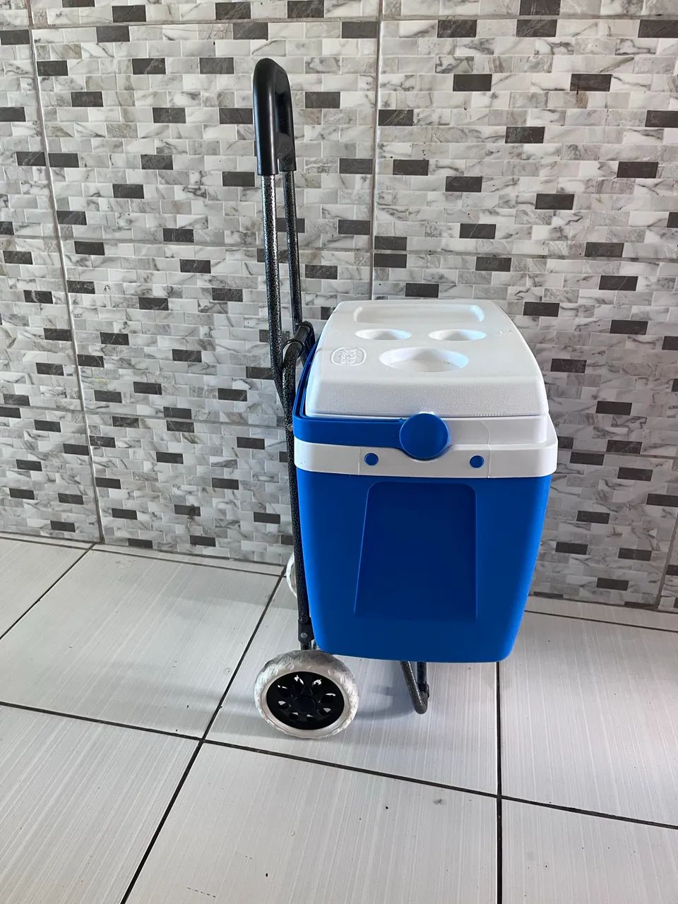 Carrinho de cooler/caixa térmica  - Foto 4
