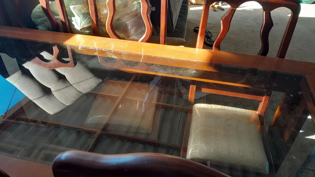 Vendo mesa de madeira  - Foto 3