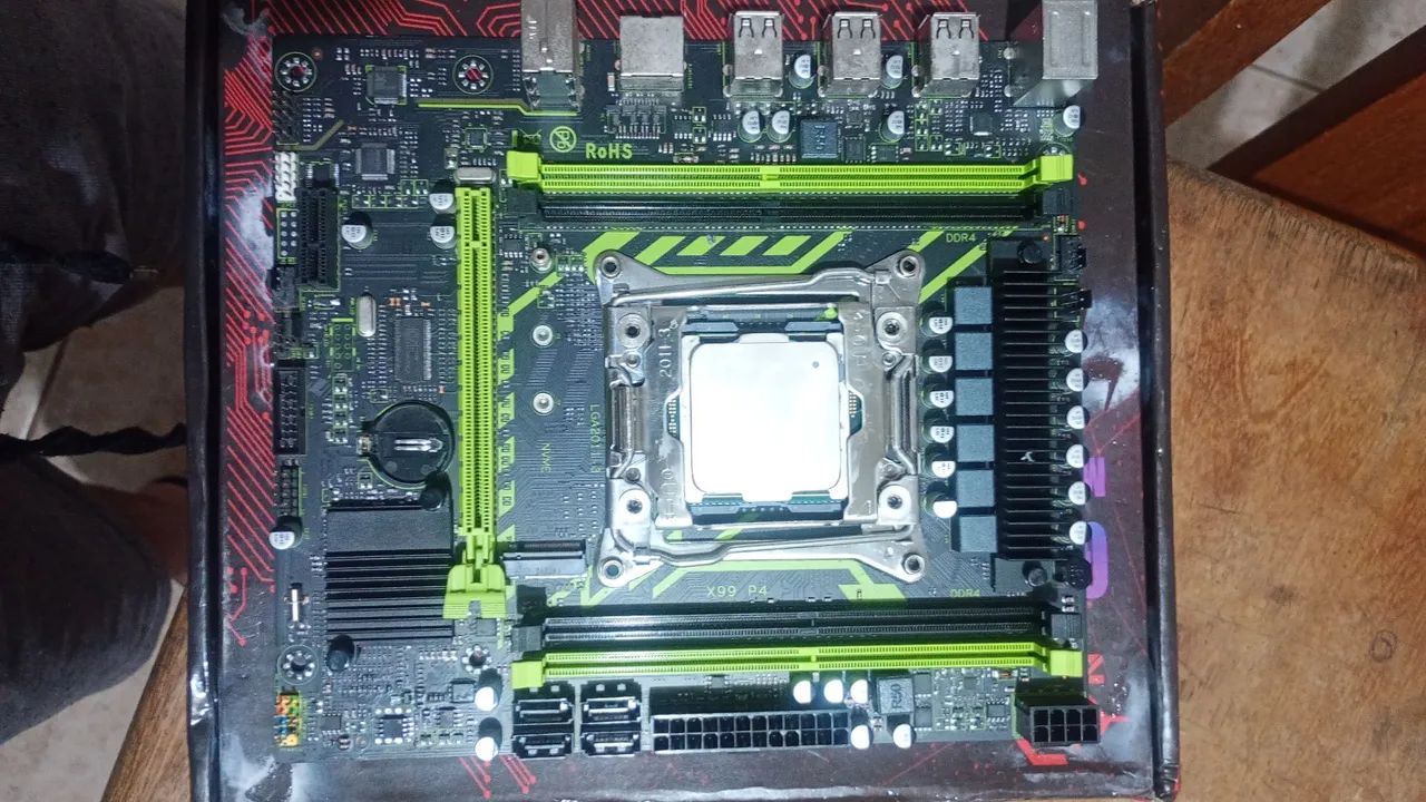 Placa mãe x99 com e5 xeon 2650 v4 - Foto 2