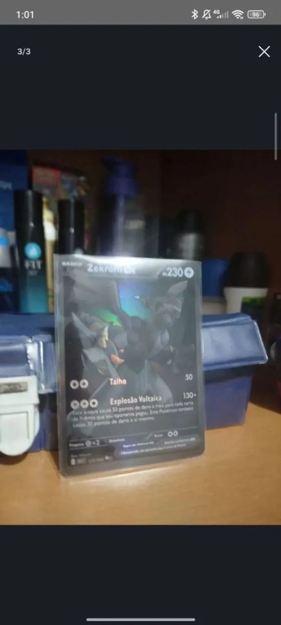 Carta zekrom ex monocromático65580442037250121