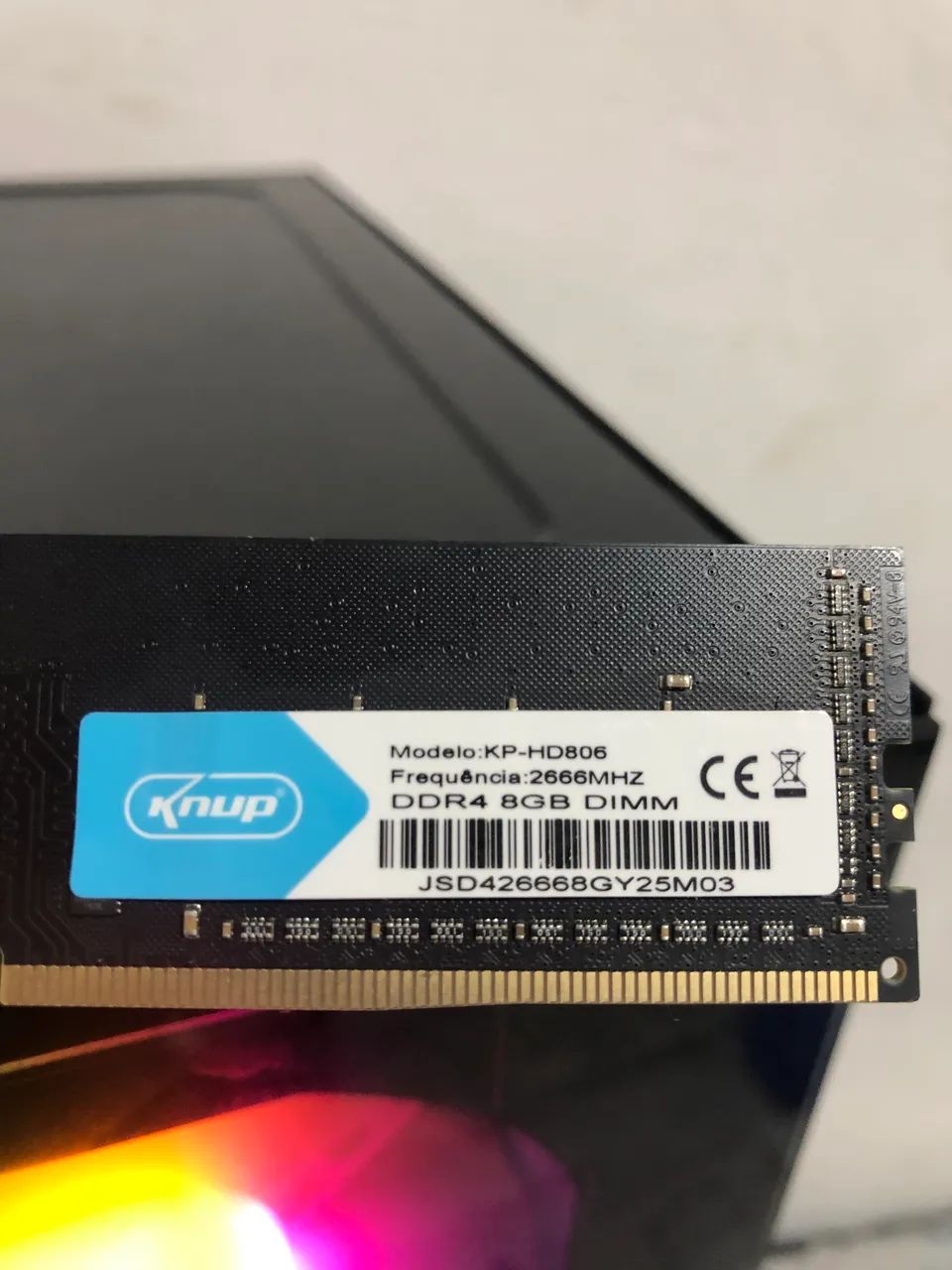 Memória RAM 8gb