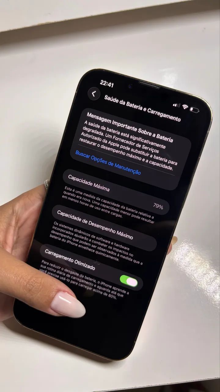 Vendo ou Troco iPhone 13 PRO MAX - Foto 2