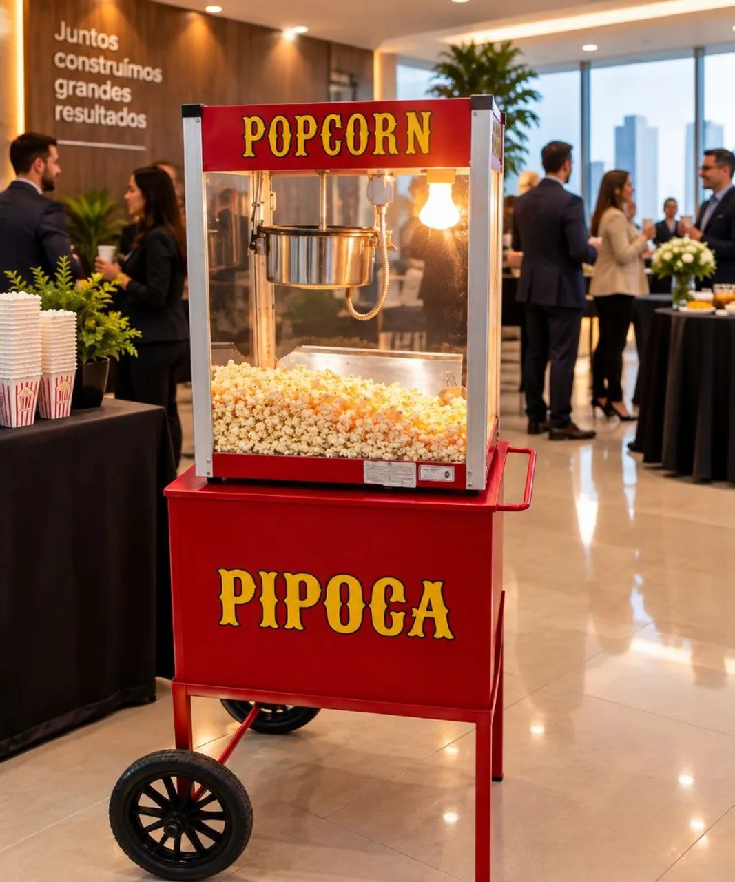 Pipoca e algodão doce para festas e eventos corporativos  - Foto 4