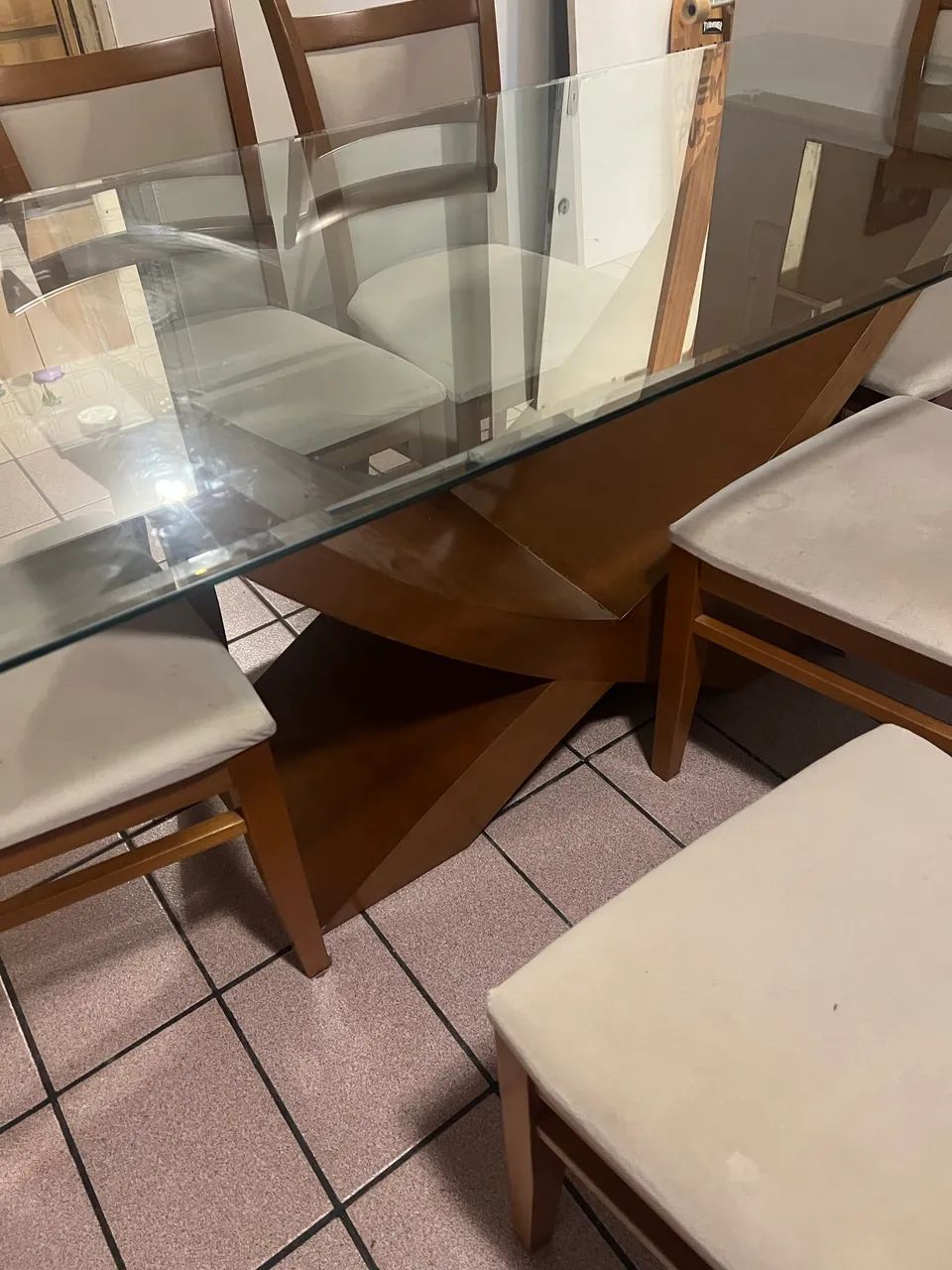 Vendo mesa de jantar 6 lugares  - Foto 2