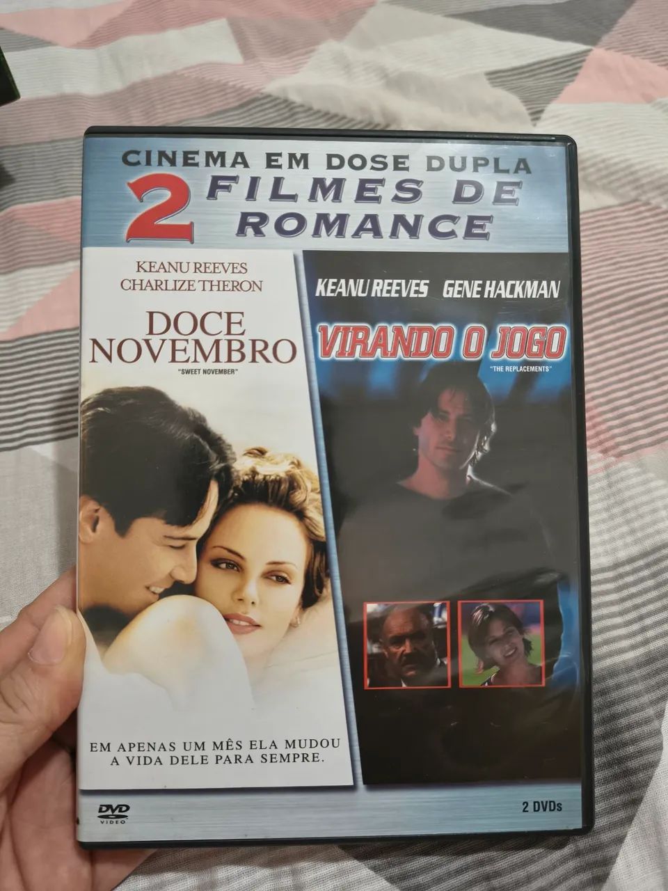 DVD DUPLO ORIGINAL DE FILMES KEANU REEVES 