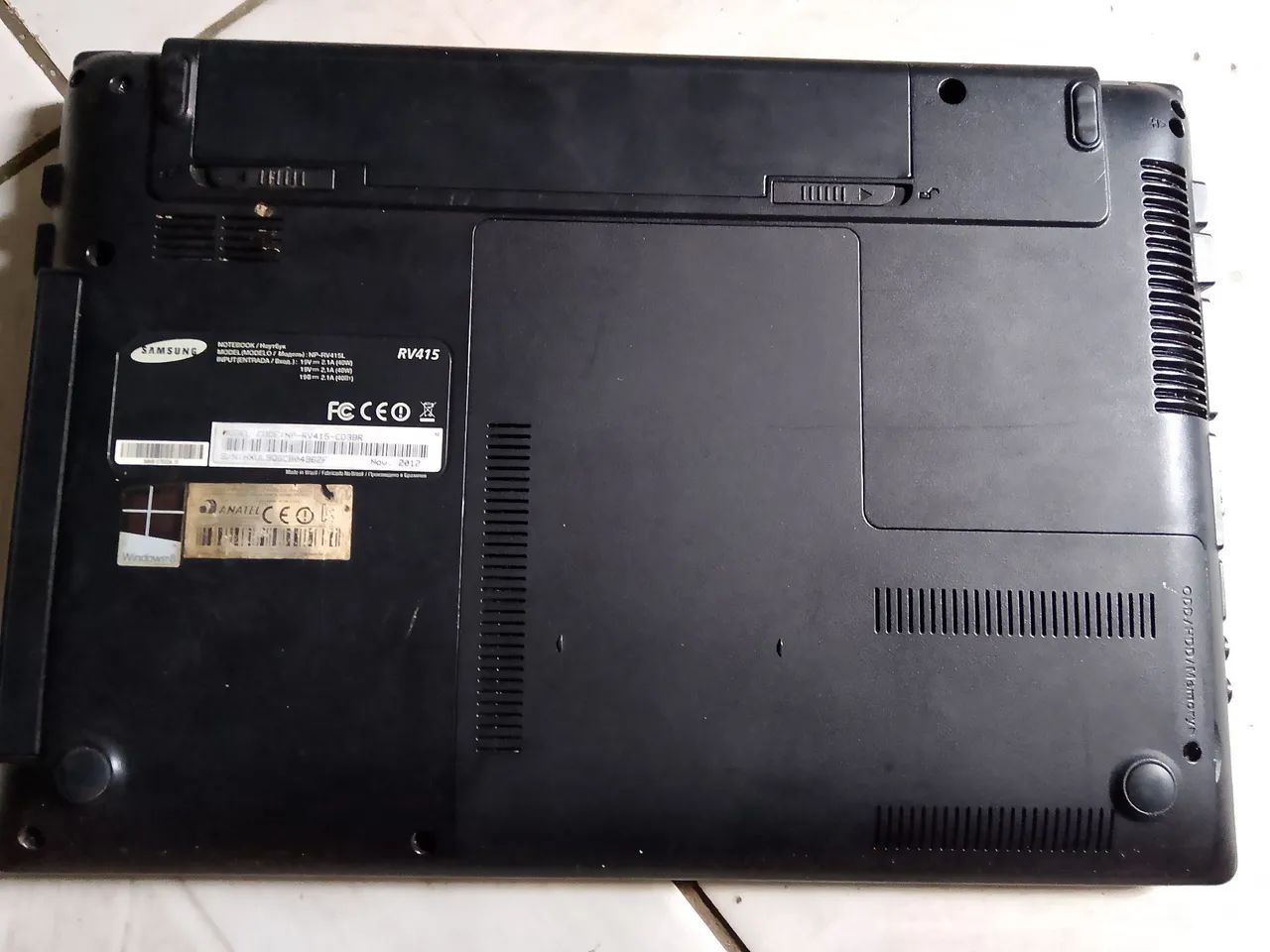 Notebook Samsung rv475 - Foto 2