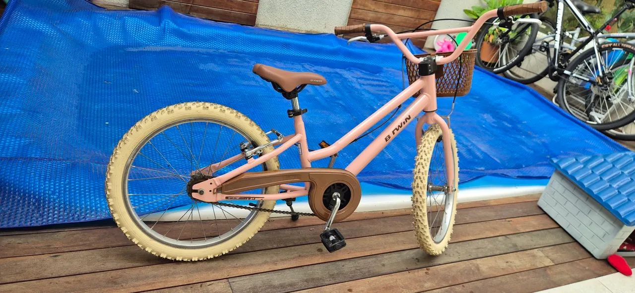 Bicicleta Btwin Rosa - Aro 20 - Foto 3