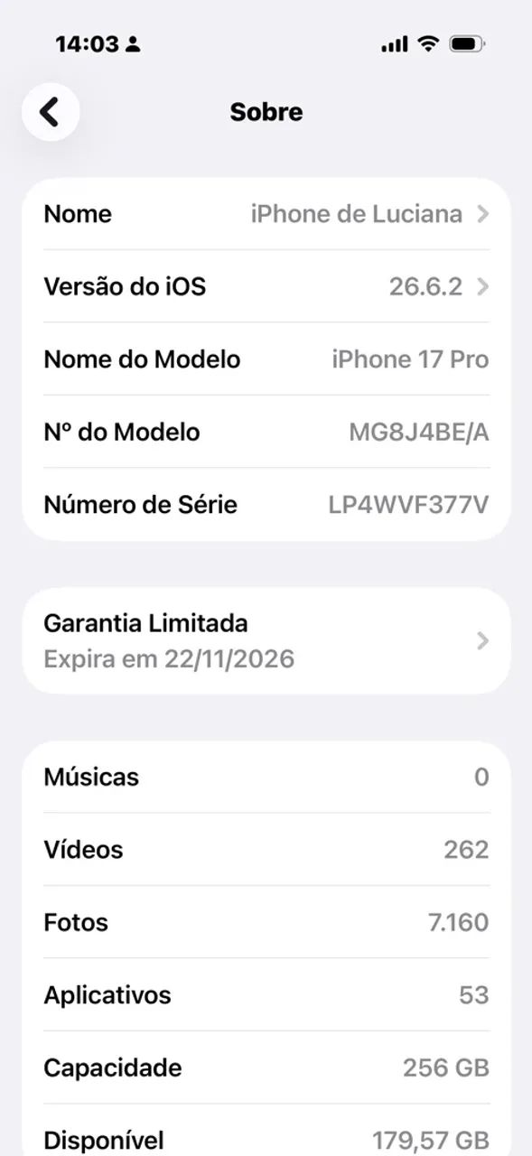 iPhone 17 pro 256 gigas azul 7.300 - Foto 3