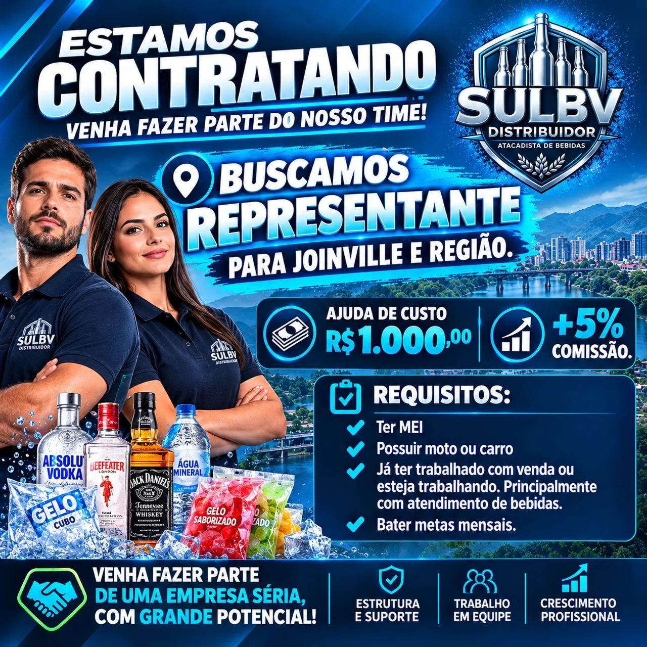 Representante para Joinville 