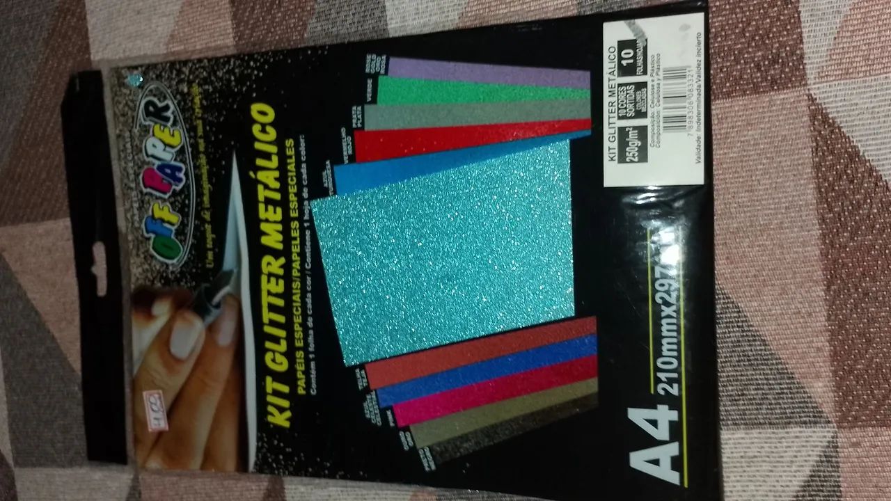 Kit completo contendo seda, papel fotográfico, papel cartao e mais - Foto 5