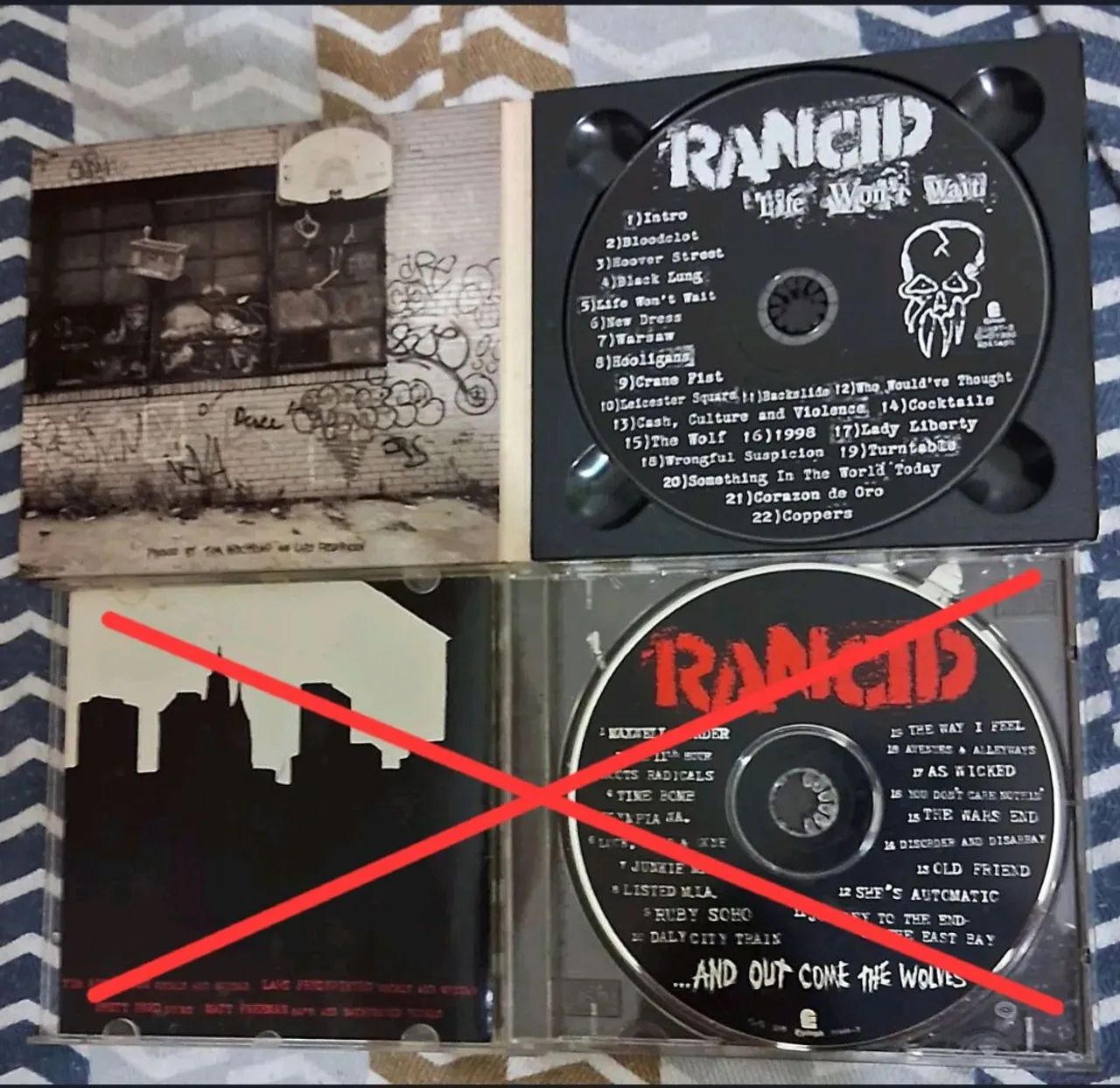 Cd banda Rancid hardcore reggae surf skate - Foto 3