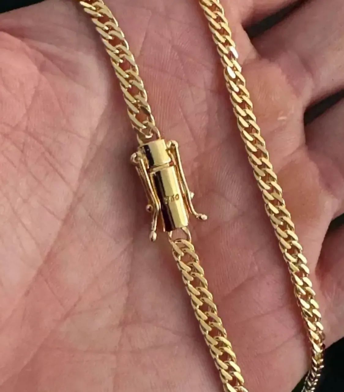 Corrente grumet dupla 4mm - Foto 2